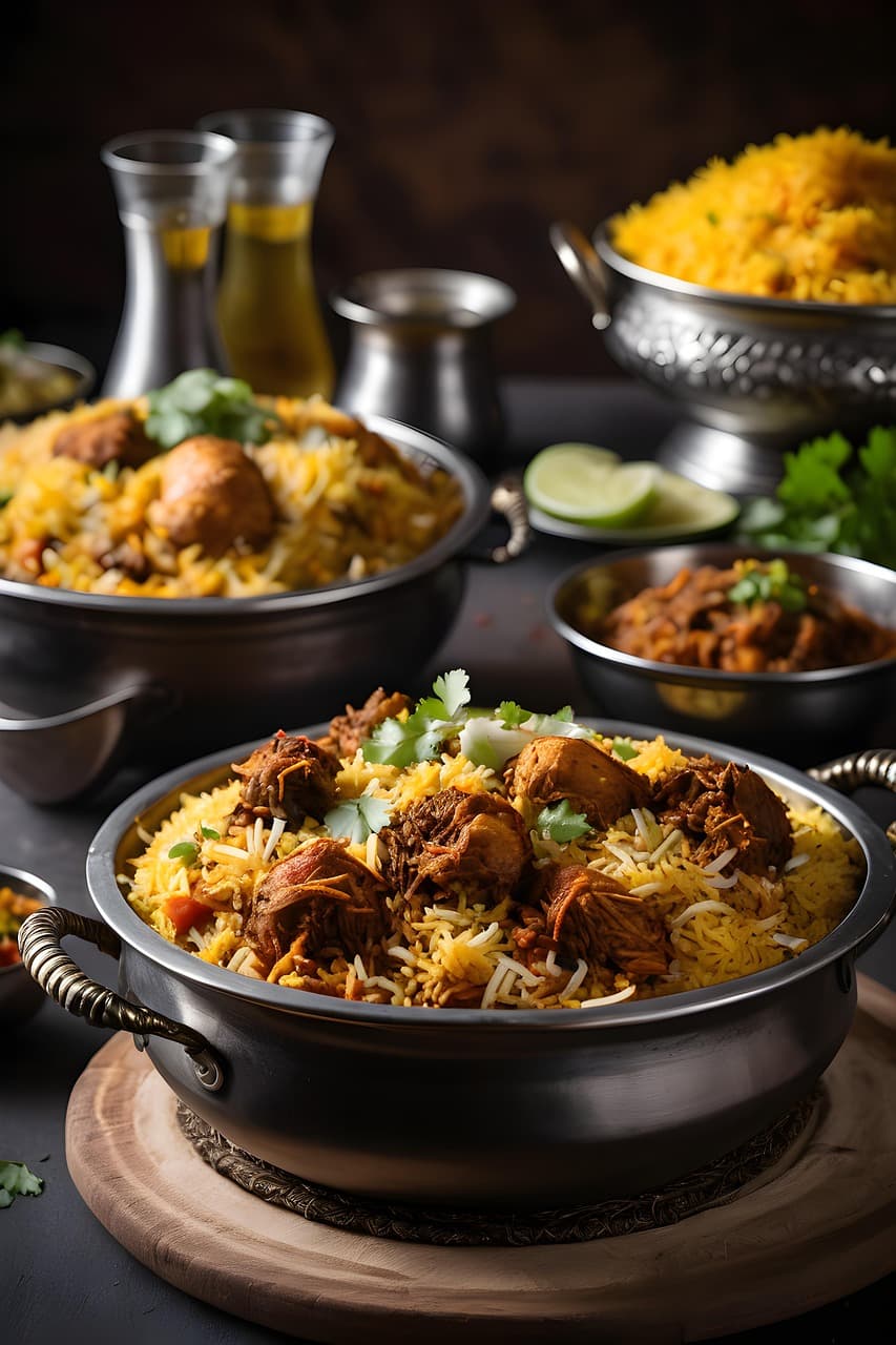 Hyderabadi Chicken Biryani